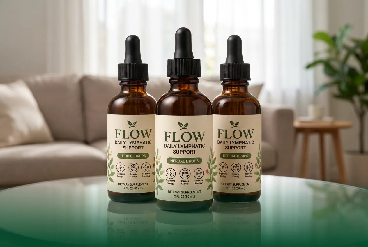 FLOW lymphatic drainage supplement